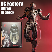 In Stock AC Factory Ultron Action Figures Toys Kaiyodo Amazing Yamaguchi Avengers Anime KO Model PVC Kids Gift