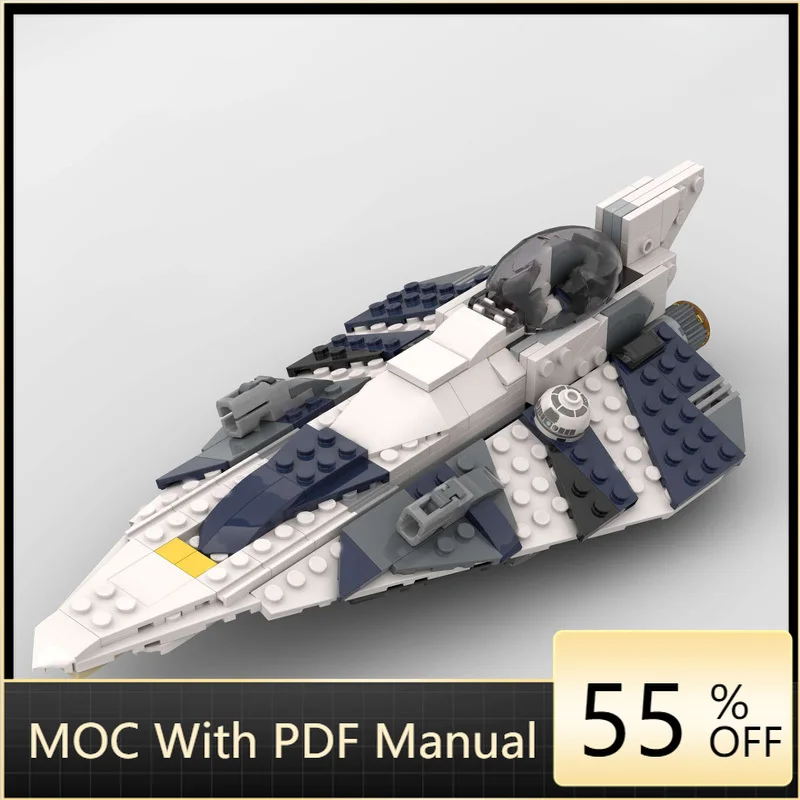 

335 PCS MOC Customize Star Battle Alternate Build of 75400 Microfighter 75388 Starfighter Model Building Block DIY Toy Gift