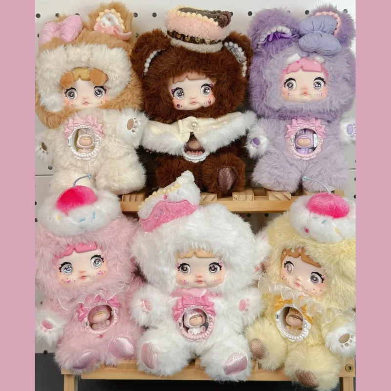 

New Nommi V7 A Bite Of Sweetheart Dessert Cake Cute Mysterious Vinyl Face Trendy Blind Box Toys Children Birthday Gift