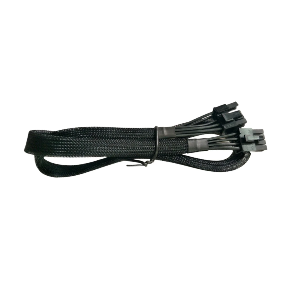 

PCIe 8Pin 6+2Pin VGA GPU Graphics Card Power Cable for Corsair HX1200i, HX1000i, HX850i, HX750i Type3 Modular Power, Sleeved Net