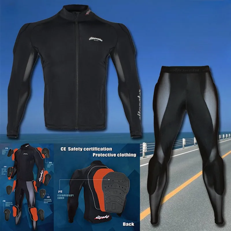 Armatura da moto Summer Off-road Racing Bike Rider Riding Armor traspirante asciugatura del sudore armatura e pantaloni con equipaggiamento