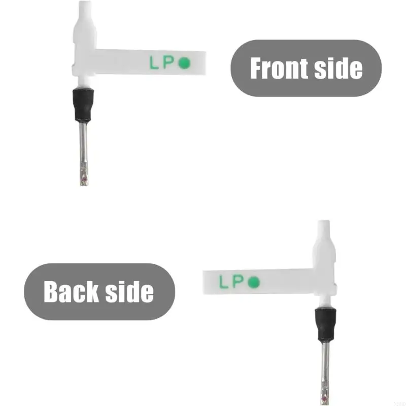 N58D 레코드 플레이어 바늘 축음기 부품 바늘 교체 스타일러스 5개 팩