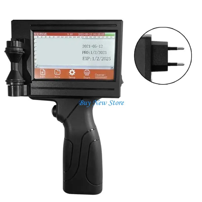 20CE YS300 12,7 mm jet-inkjetprinters voor productiedatum codebarcodes