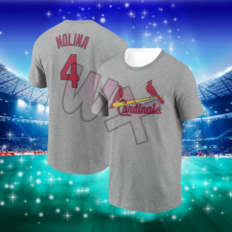 24/25 Newest Explosive Jerseys Baseball MLB Cardinals T-Shirts Jerseys Foreign Trade American Sports Summer Men's Boys T-Shirts