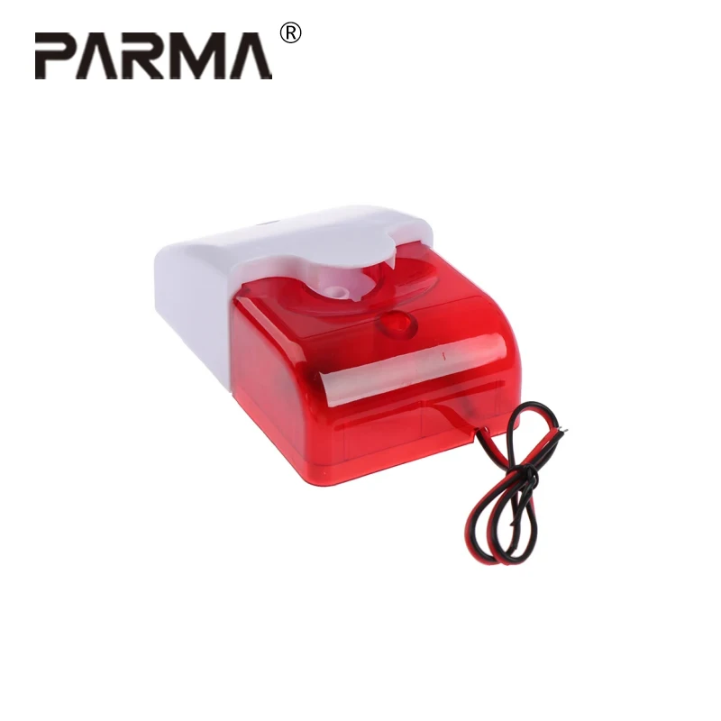 110 DB Flash LED Strobe Light Wired Siren 12V/ 5V /24V/220V Work For Wifi GSM PSTN Home Security Voice Burglar Alarm System