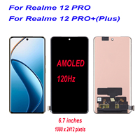 AMOLED 120HZ For Realme 12 Pro Plus RMX3840 LCD Display Touch Screen Digitizer Assembly