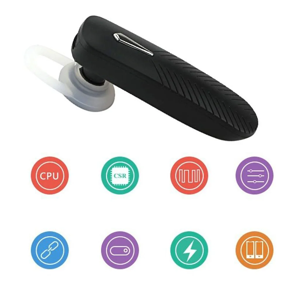 

4.1 Wireless Earphone Noise Isolation in-Ear Headphones for Smartphones Comfortable Secure Fit Stereo Sound