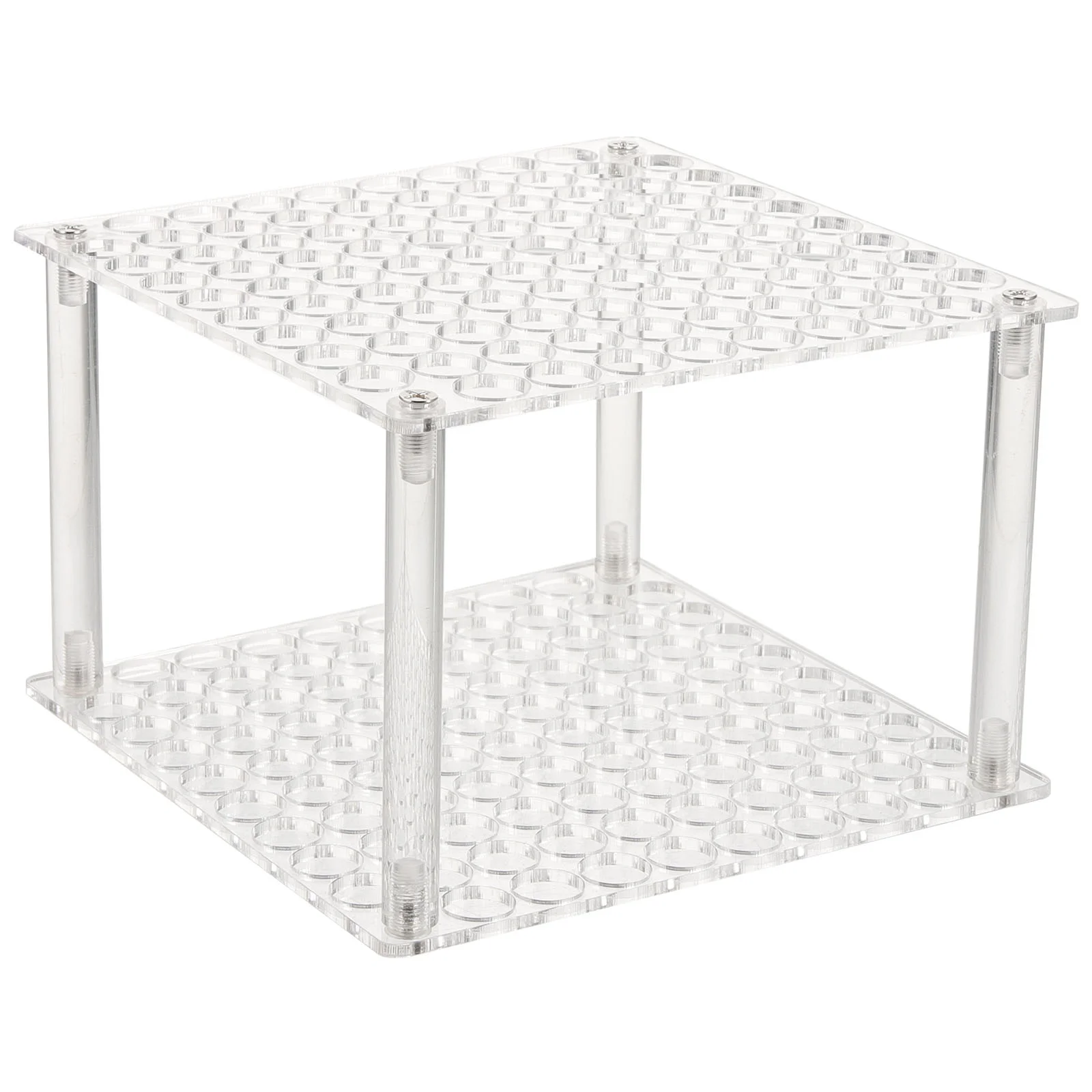 โปร่งใสผู้ถือปากกาOrganizer RackสําหรับจอแสดงผลสํานักงานEyebrow Ballสีแปรงอะคริลิคปากกาลูกลื่น