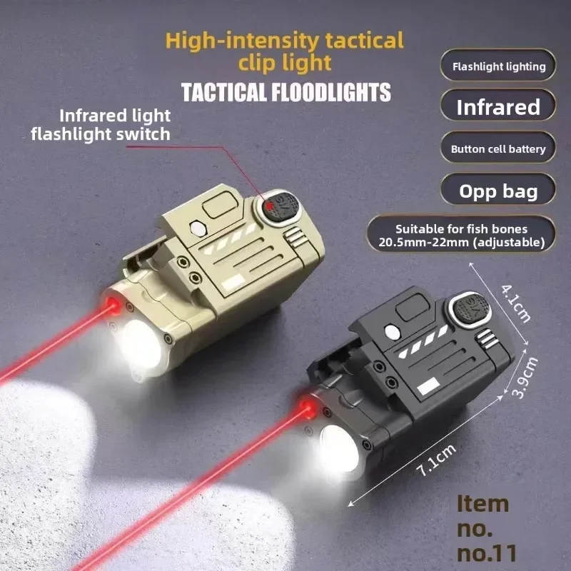 Universal 20mm Rail Mount Accessories for Under-mounted Transmitter Under-mounted Flashlight Outdoor Hobby Components