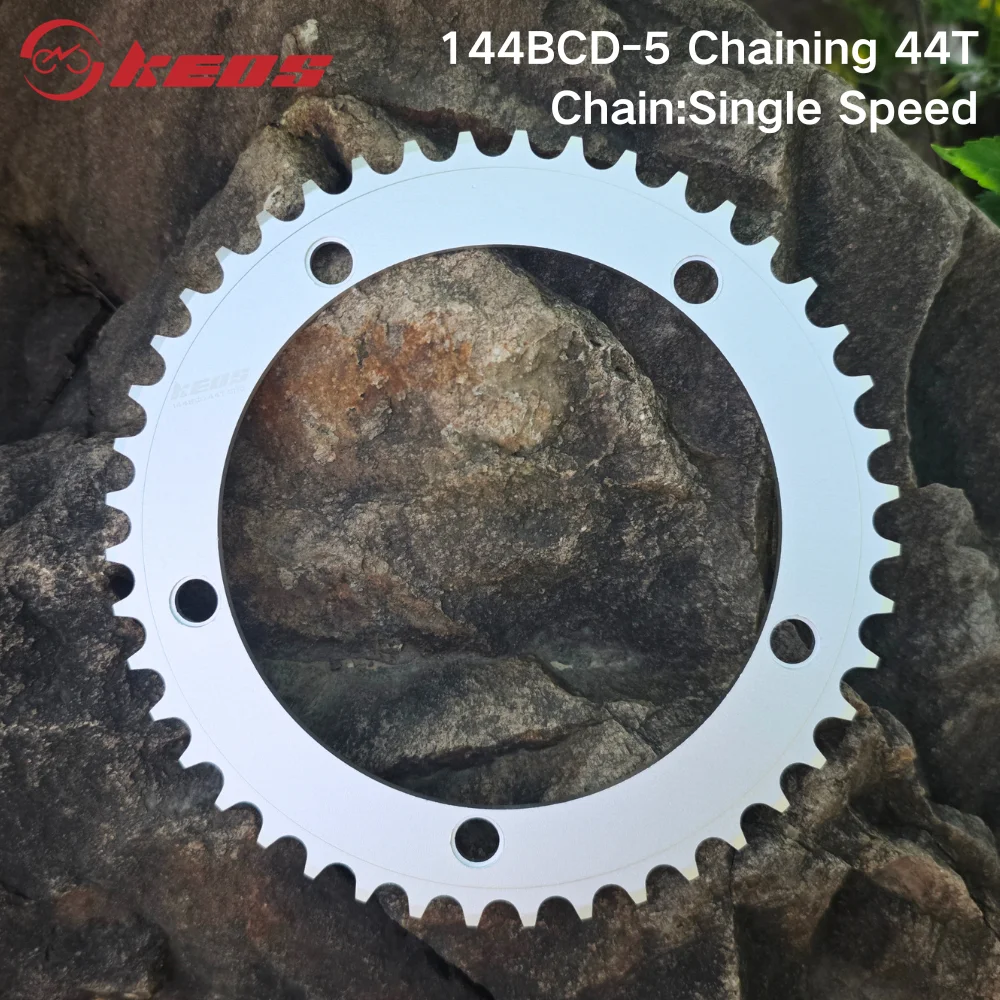 KEOS 144BCD Bike Fixed Gear Chainring Single Speed CNC Aluminum