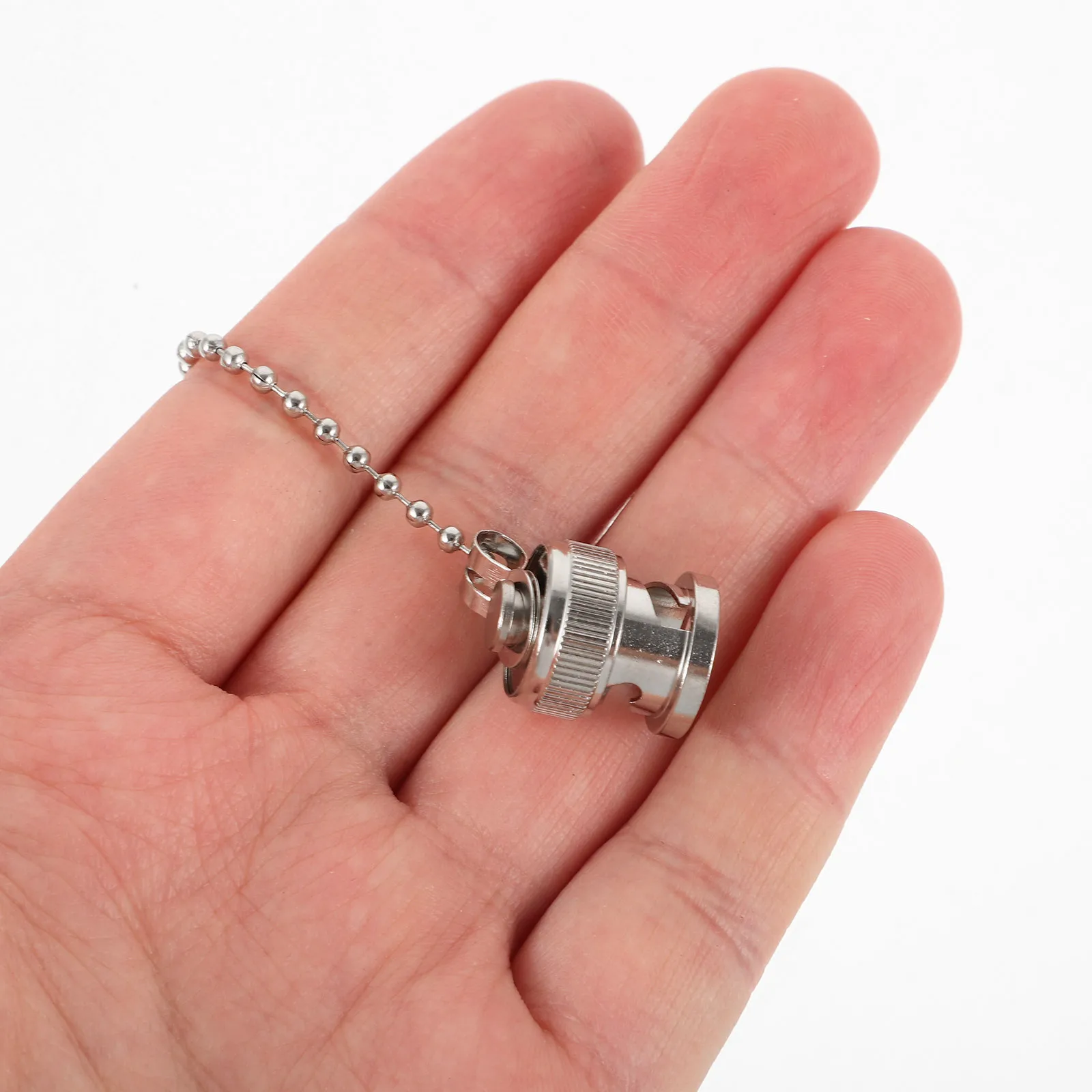 

5Pcs Dust Caps Chain Protective Covers for Female Jack Connectors Prevent Dust Water Connector Accessories