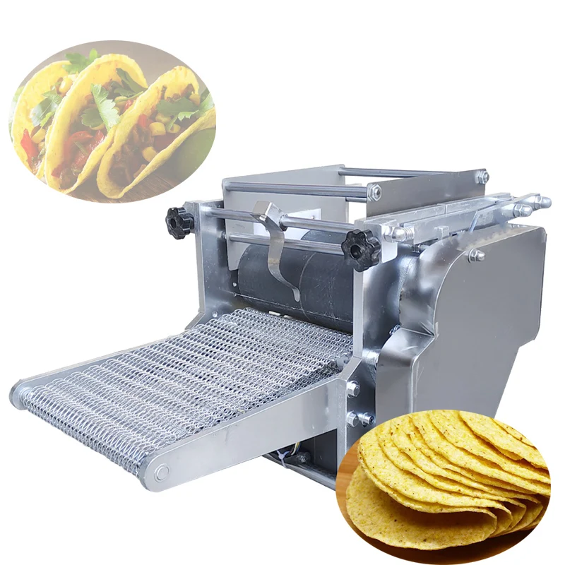 

5-20CM Automatic Tortilla Making Machine Commercial Corn Mexican Tortilla Machine Corn Taro Making Machine