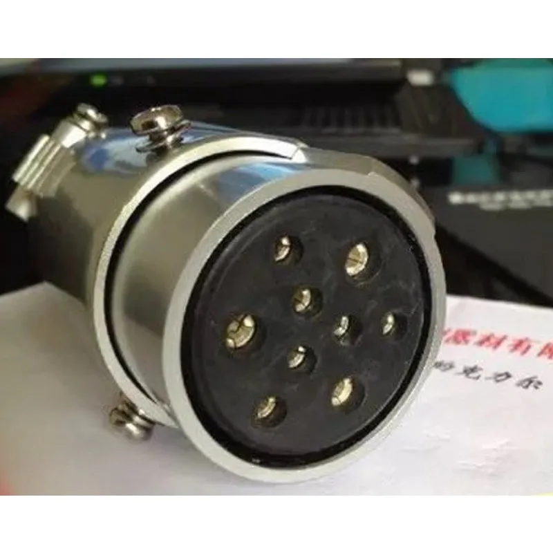 Ultrasonic testing machine X-ray testing machine accessories imitation Japanese nine core plug aviation plug