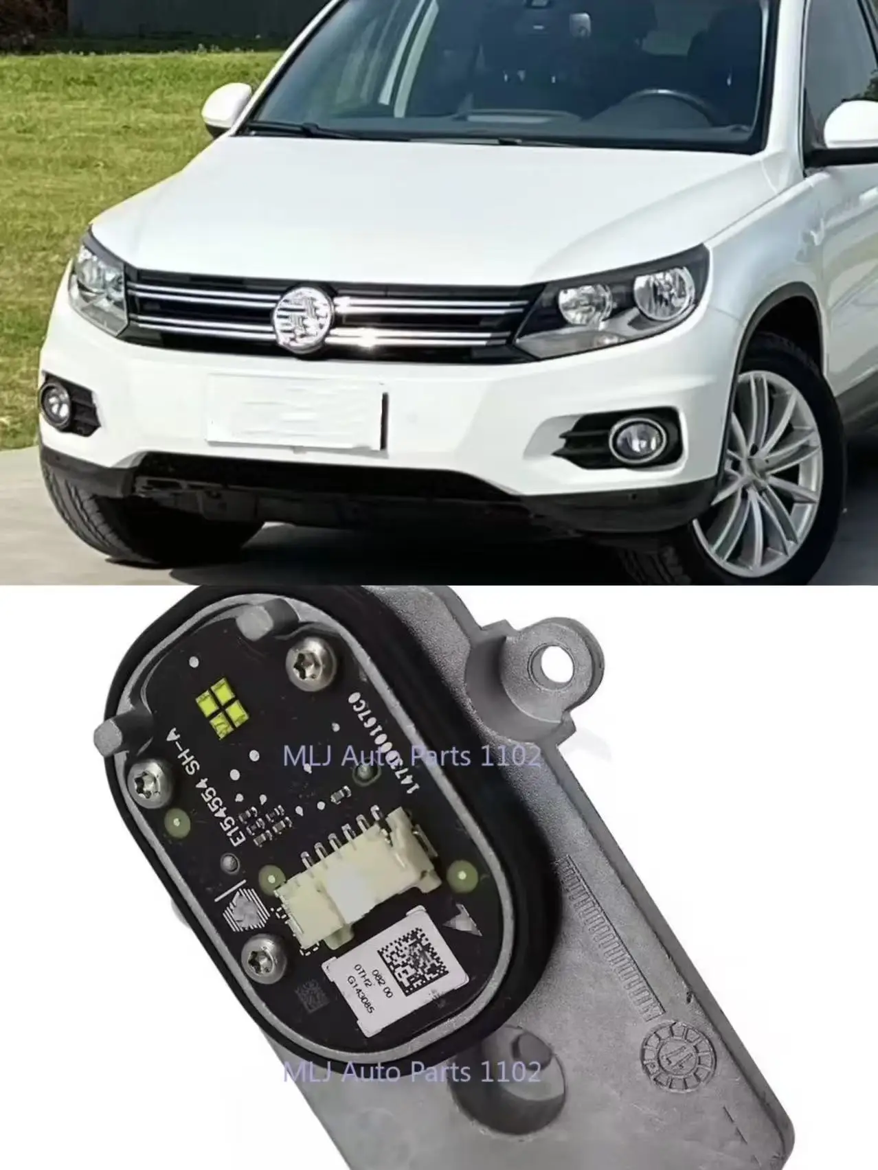 

New LED stepping driving light radiator New LED headlight moduleOE#1473000168 5TA998475C 5TA998477 for Volkswagen Touareg Tiguan