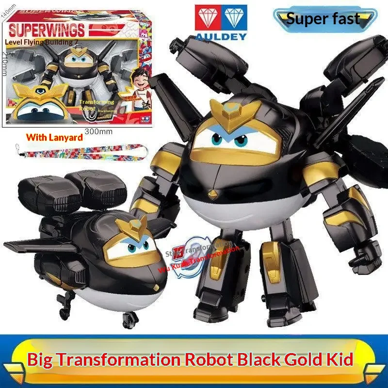 Auldey Super Wings Bucky Transformerende Robot Actiefiguur Deformatie Mecha Model Beweegbare Gewrichten Bureau Collectie Decor Speelgoed