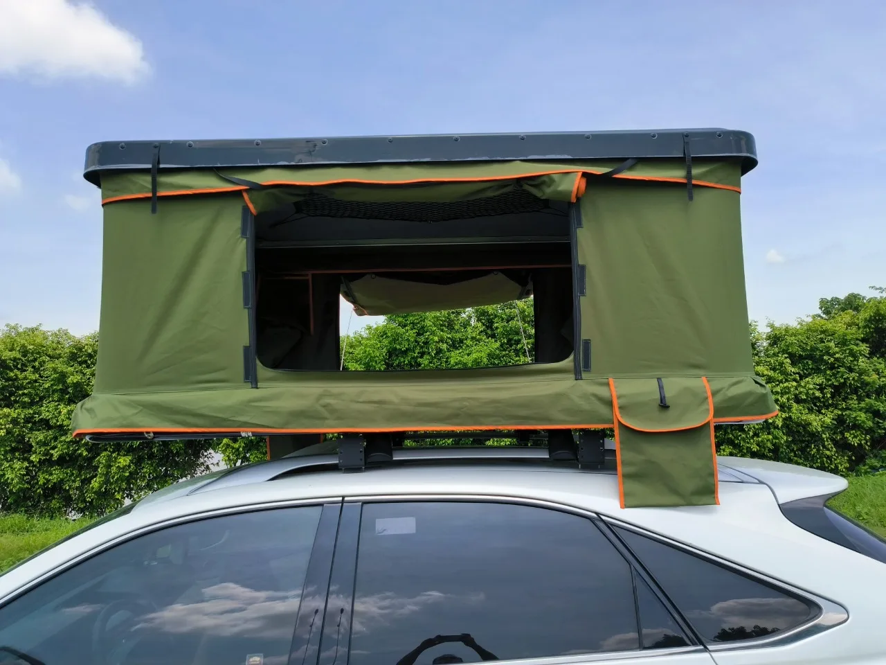 Waterproof roof top tent hard shell foldable abs roof top car tents for sale