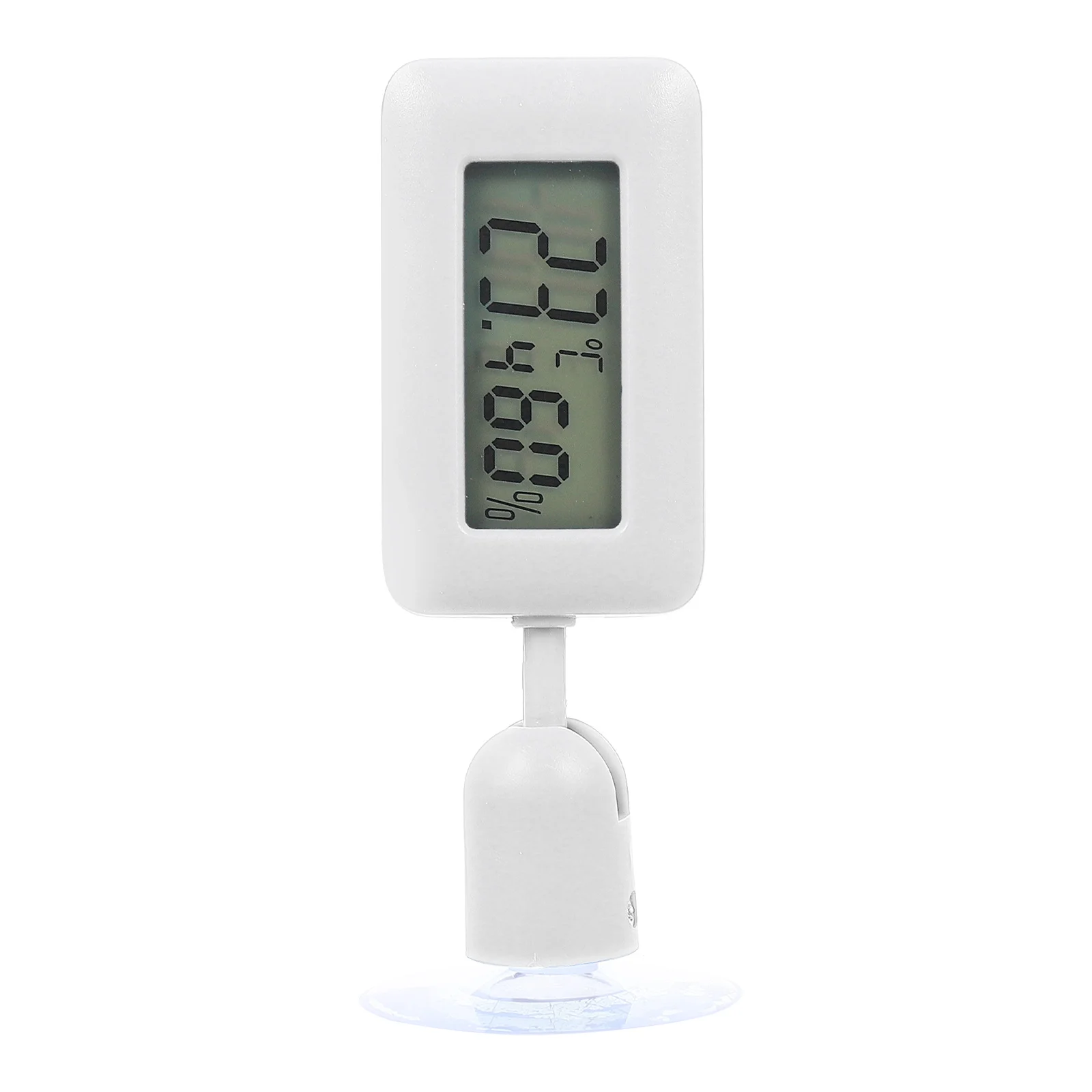 

Digital Reptile Thermometer Suction Cup Humidity Meter Compact Easy Degree Rotation Accurate Temperature Measurement