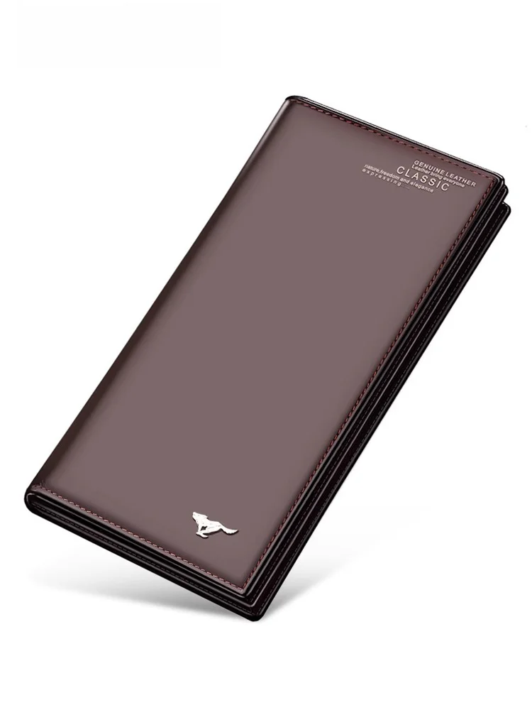 septwolves-long-soft-leather-wallet-men's-straight-style-ticket-holder-student-fashion-geometry-pattern-ethnic-style-wallet