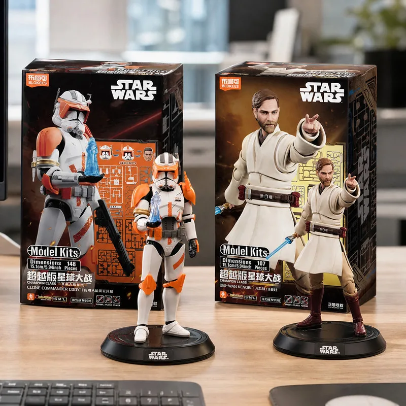 blokees-チャンピオンクラス-スター・ウォーズ-15cm-6インチ-オビ＝ワン・ケノービ-コマンダー・コーディ-アクションフィギュア-モデルキット