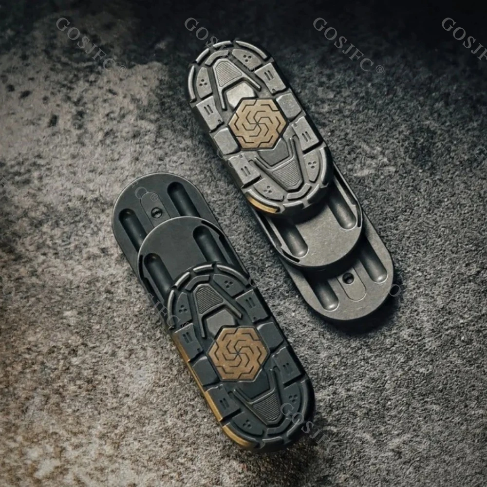 الوكيل EDC الحرس برج دفع المنزلق الزركونيوم ضبط شوكة تململ المنزلق ألعاب متململة الكبار التصاميم الأصلية أدوات تخفيف القلق #3