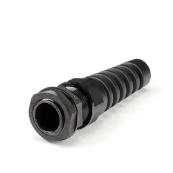 Waterproof PG7 PG9 PG13.5 PG16 PG21 Cable Gland Connector Plastic Flex Spiral Strain Relief Protector For 5-10mm Wire Thread