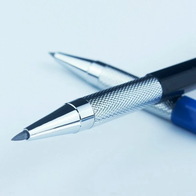 Picture 3: 2.0mm Metal Mechanical Pencil Set HB Graphite Lead Core With Pencil Lead,for Sketch Architectural Drawing Tools