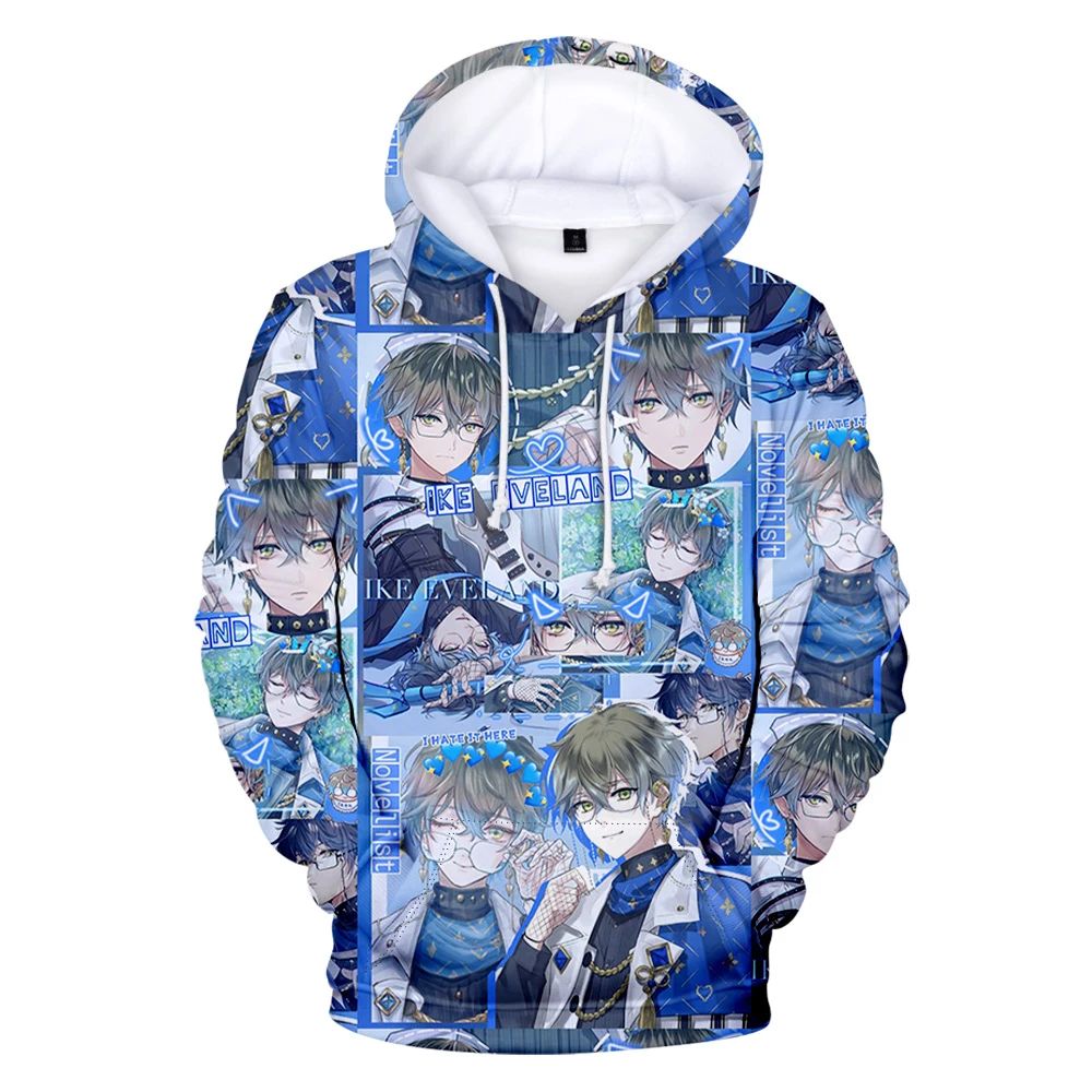 Hololive Vtuber Mysta Rias Hoodie Unisex Langarm Frau Mann Sweatshirt Harajuku Streetwear Casual Style 3D Kleidung