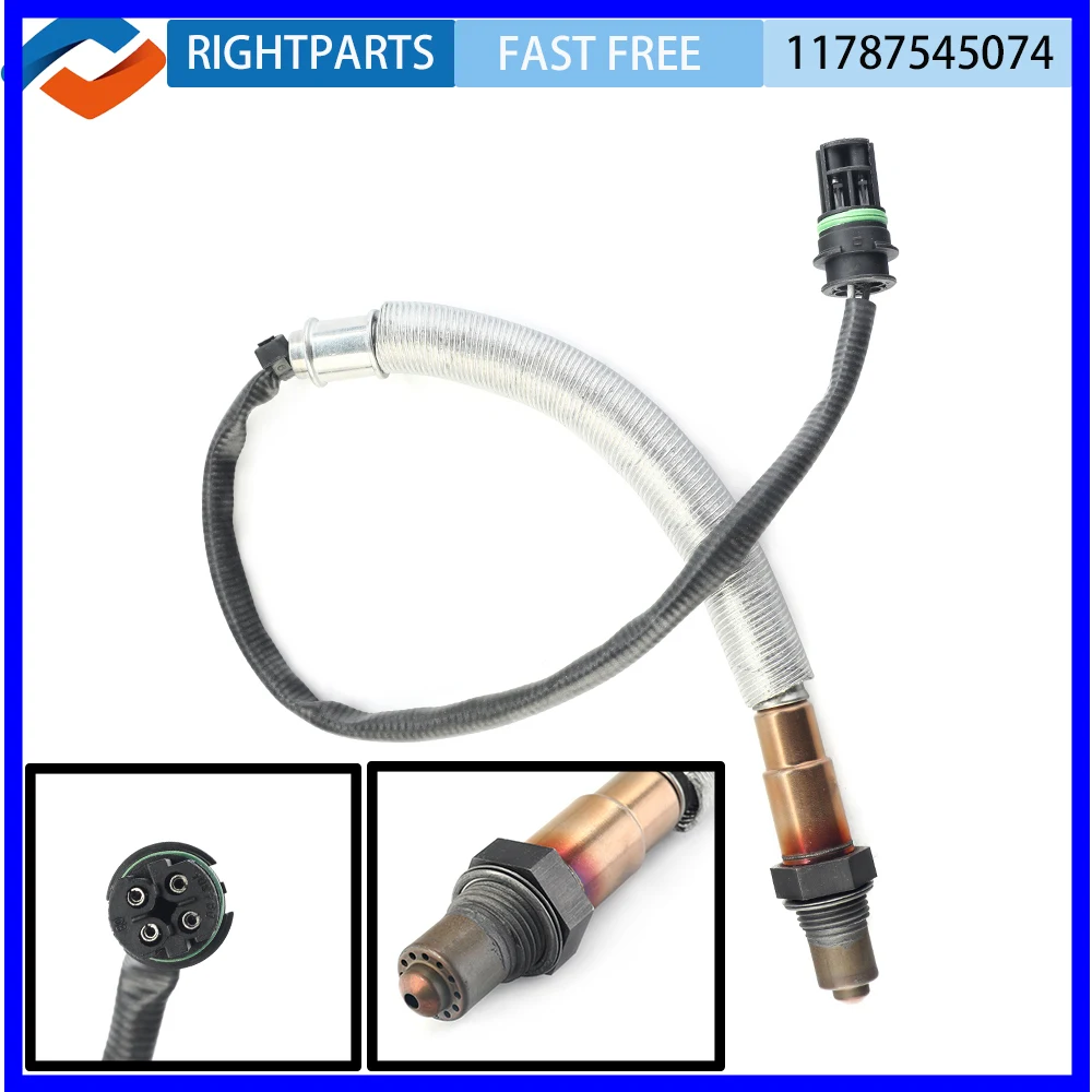 RIGHTPARTS 11787545074 234-4876 Rear Downstream Oxygen Sensor For BMW E60 E70 E90 128i 135i 328i 550i 650i 750i X5 X6 Z4