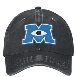 Monsters Inc. Mike And Sully Baseball Cap University Sullivan Boo Outdoor Sports Hip Hop Dad Hats Unisex Casual Baseball Caps