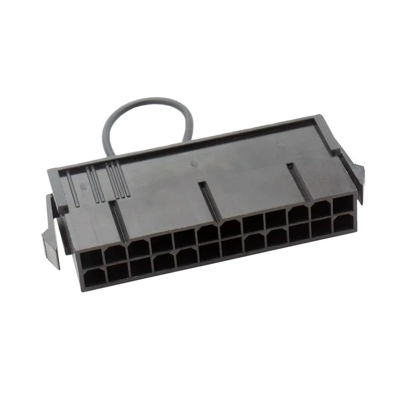 24pin ATX Power On Off Switch Jumper Bridge PSU Test Connector Not Connect for PC Motherboard Start Connector Power Box Adapter