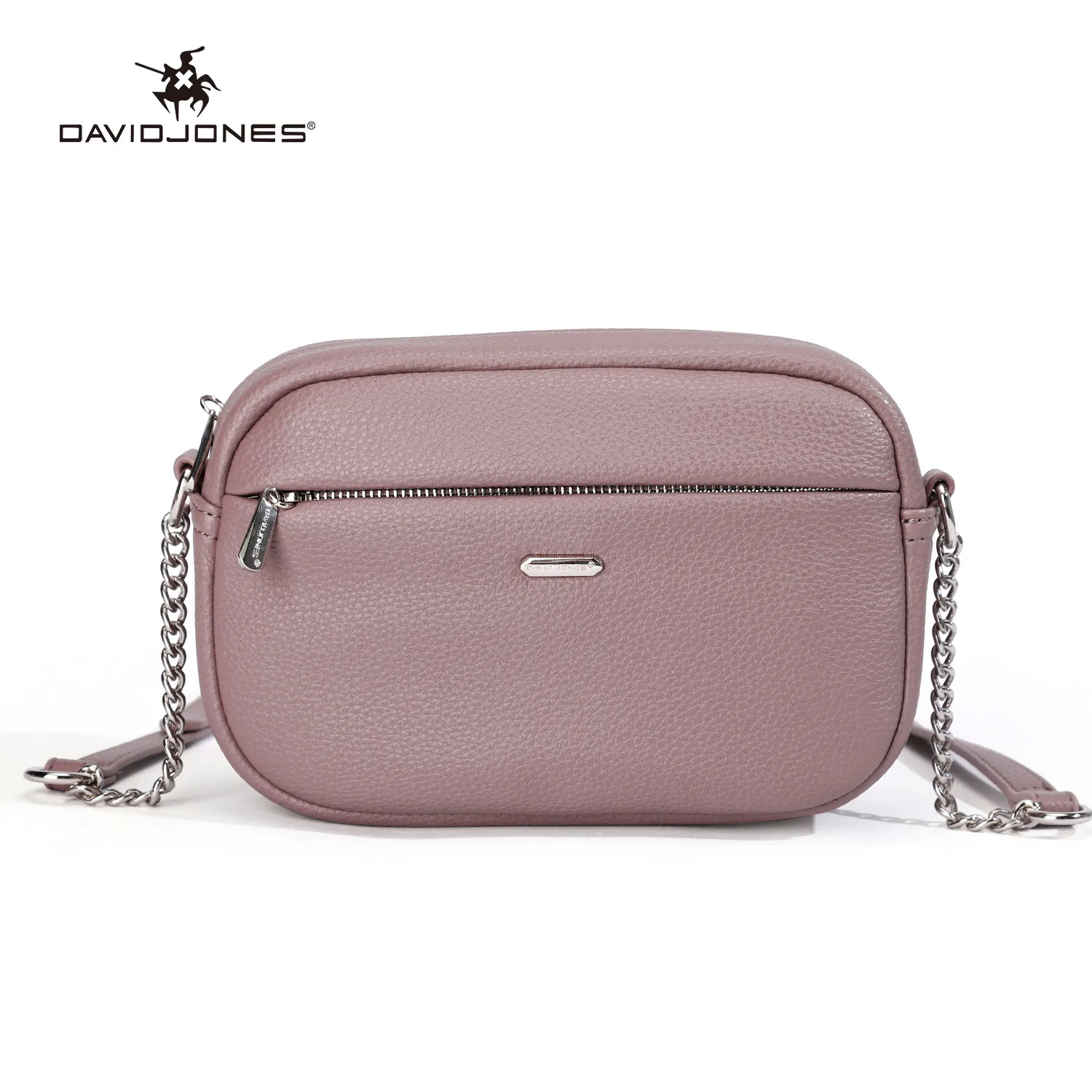 

New 2024 David Jones Paris Women Shoulder Bag PU Leather Female Crossbody Bag Small Lady Handbag Travel Business Commuter Bags