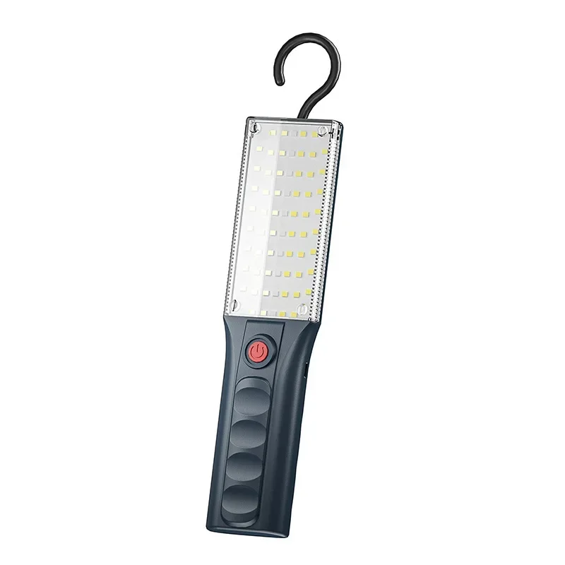 Durable COB Floodlight Strong Light Flashlight Hook Work Adsorption Maintenance Light LED Red Blue Flashing Warning Light
