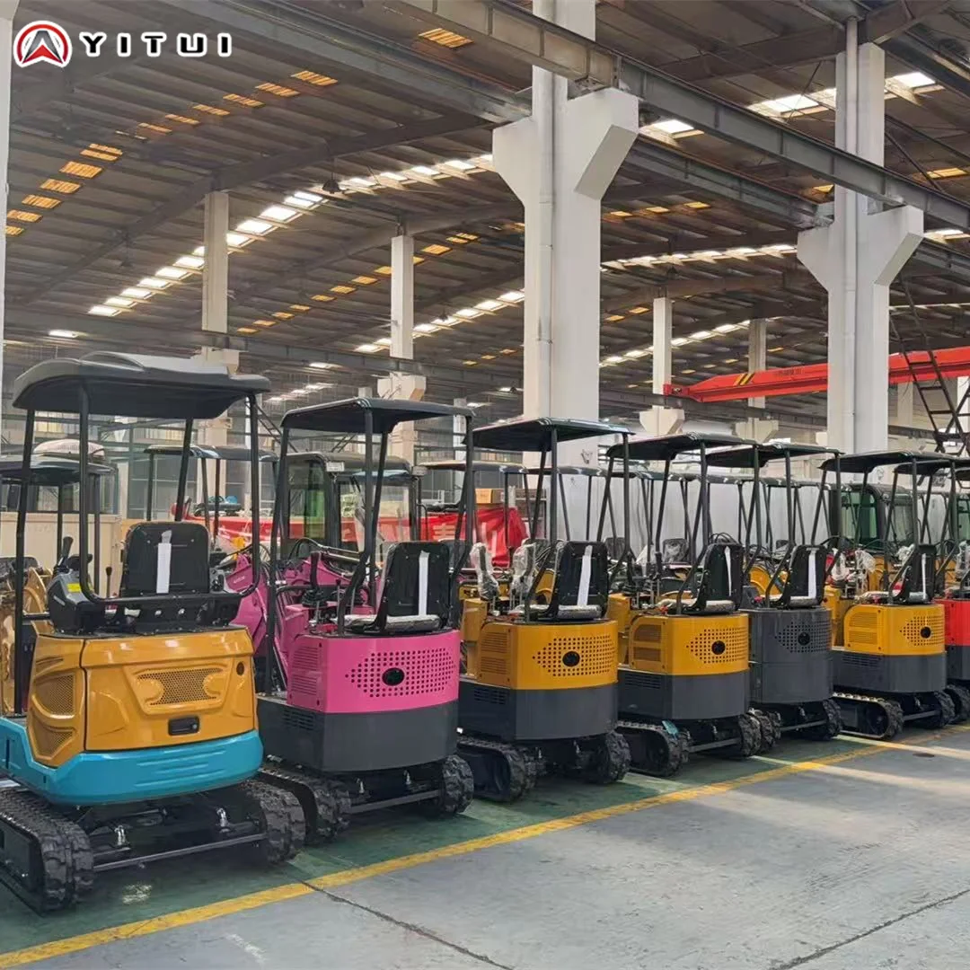 

Mini Excavator 4 In 1 Bucket With Thumb Clamp Engine Multifunctional 2 Ton Mini Excavator Customized