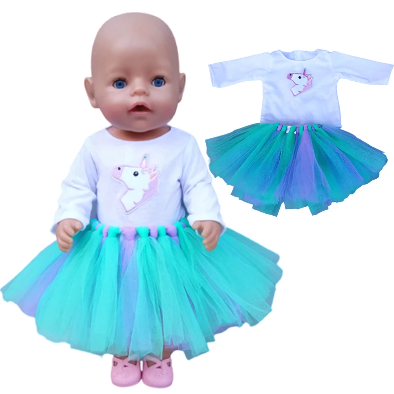 

43cm born baby doll summer fishing shirt short for 18 inch american generation girl doll clothes pants