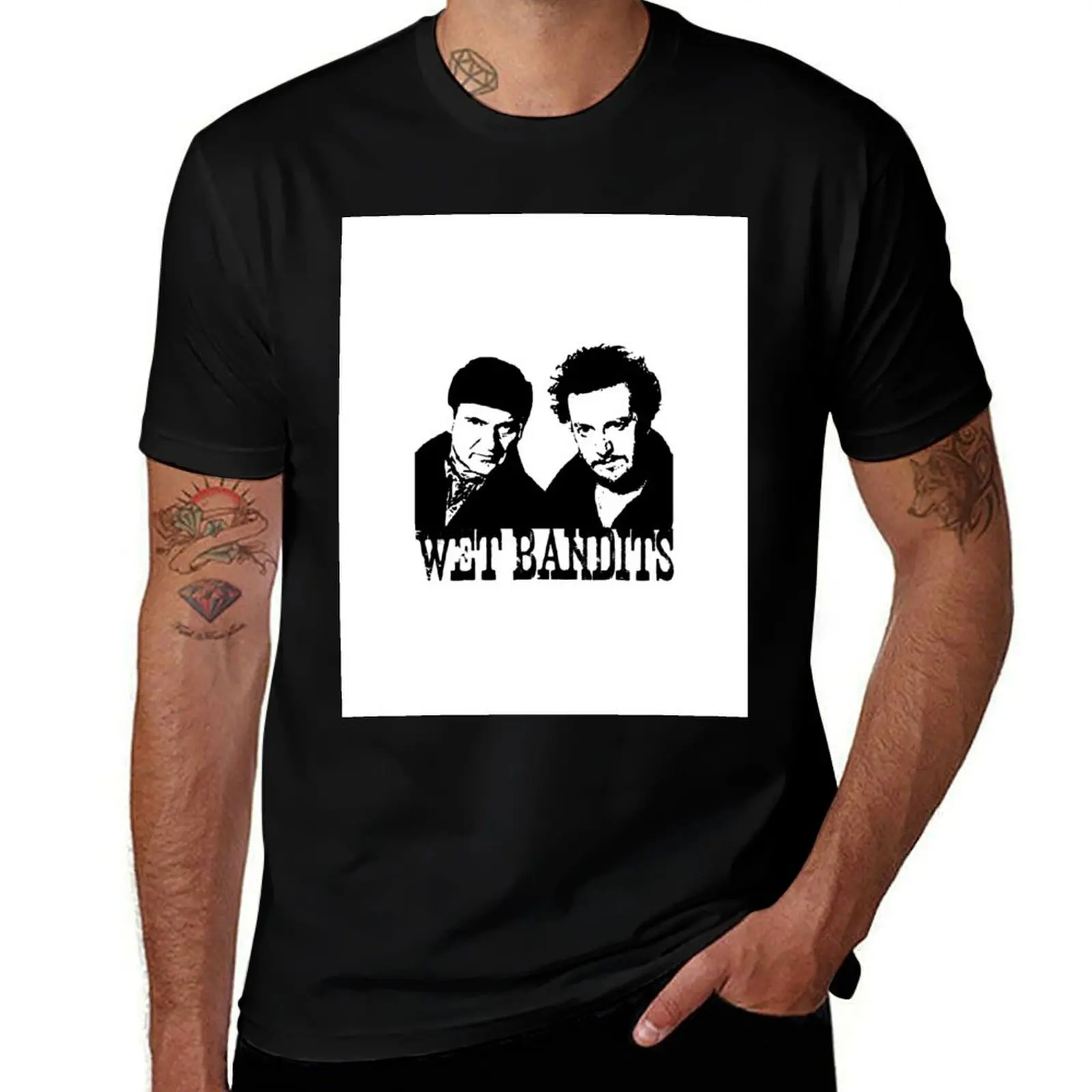 

Home Alone Wet Bandits T-Shirt Man t-shirt graphic shirts Men's t shirts