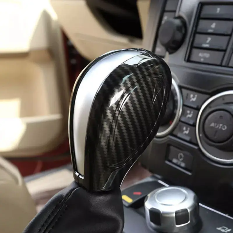 

2pcs Car Interior ABS Gear Shift Head Cover Trim For Land Rover Freelander 2 LR2 2007 2008 2009 2010 2011 2012 2013 2014 2015