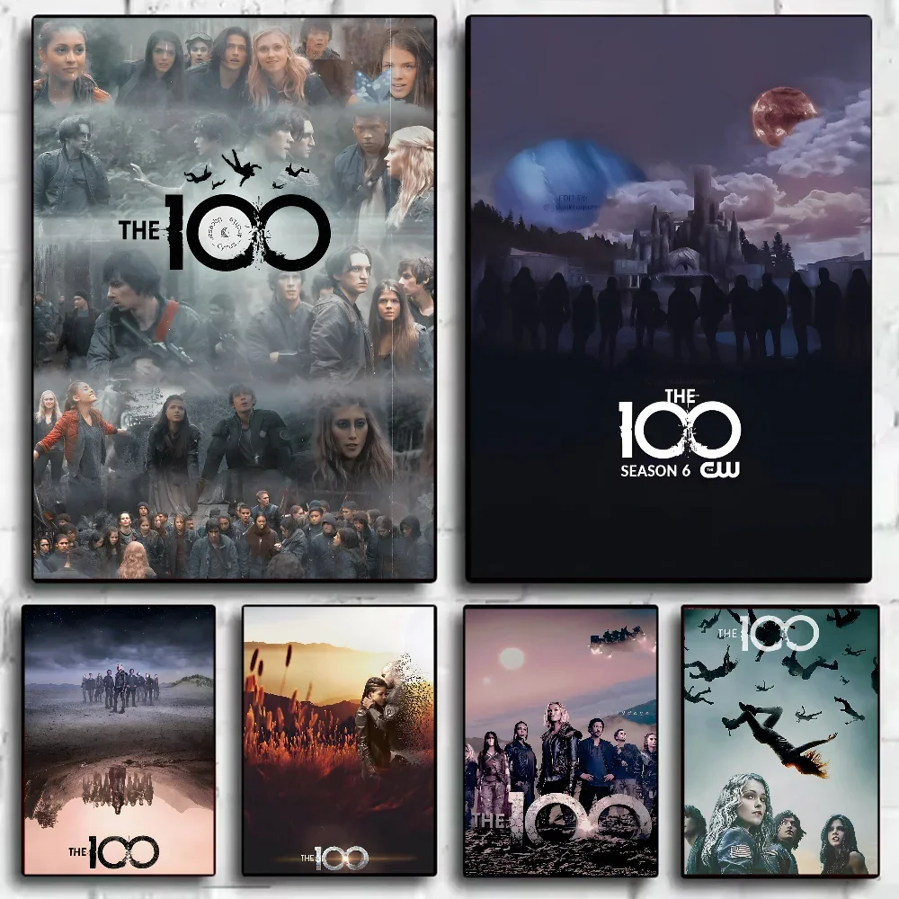 Die 100-Jahreszeiten-TV-Serie-Show-Filmplakat, HD-Kunst, klebrige Wand, wasserdicht, für Zuhause, Wohnzimmer, Schlafzimmer, Bar, ästhetische Dekoration