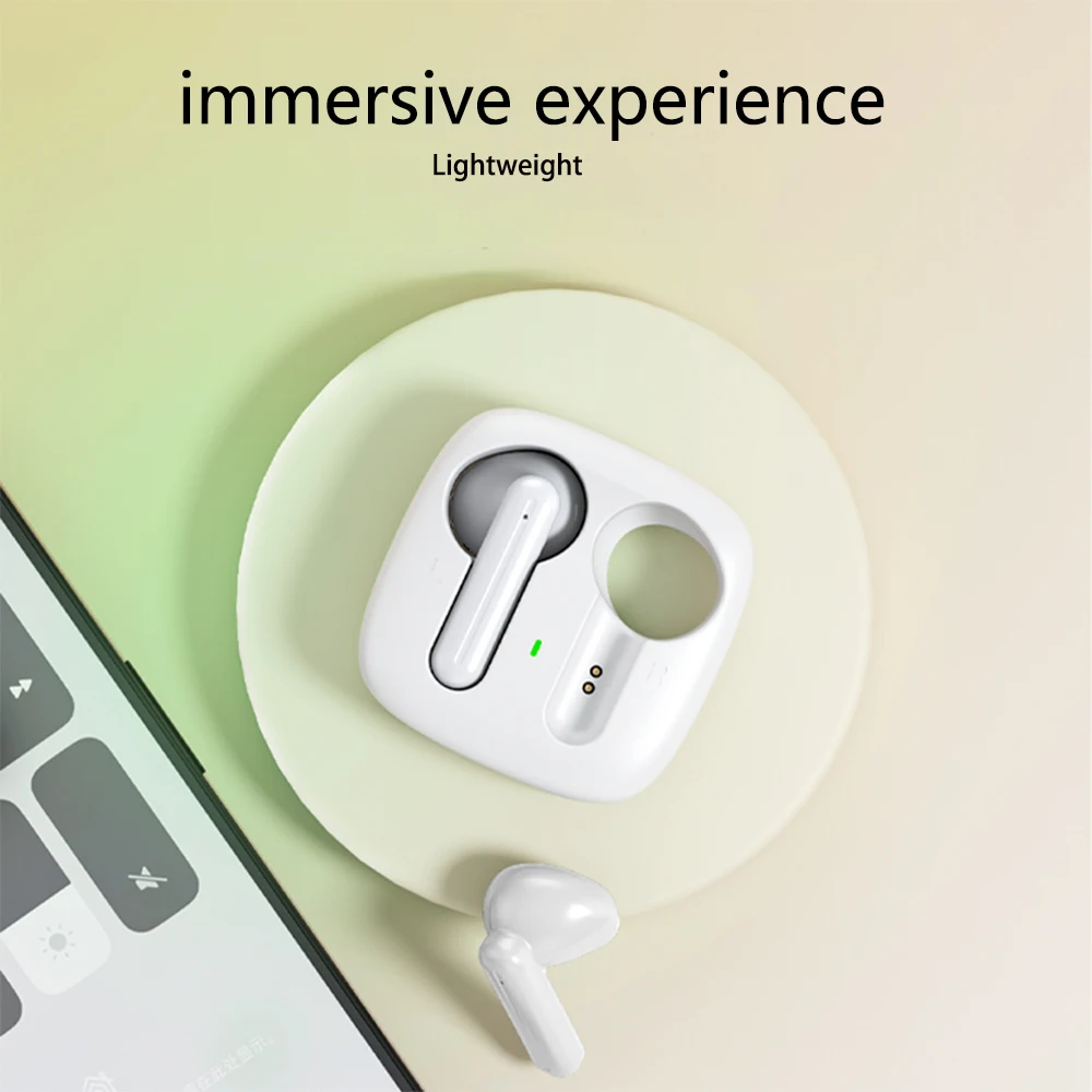 سماعات بلوتوث لهاتف آيفون 15 16 برو ماكس Xiaomi Samsung Lenovo سماعة رأس لاسلكية عمر بطارية طويل سماعات صوت محيطي #2