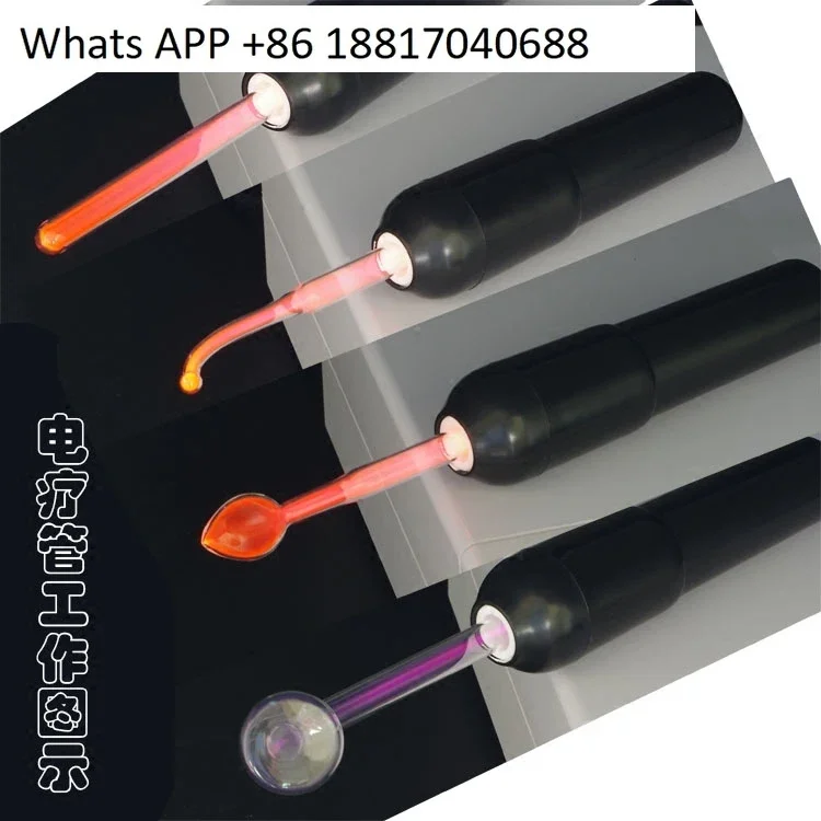 Schönheitsinstrument Regenbogenentladung Ozonsterilisation Akne Akne Schönheit D-217