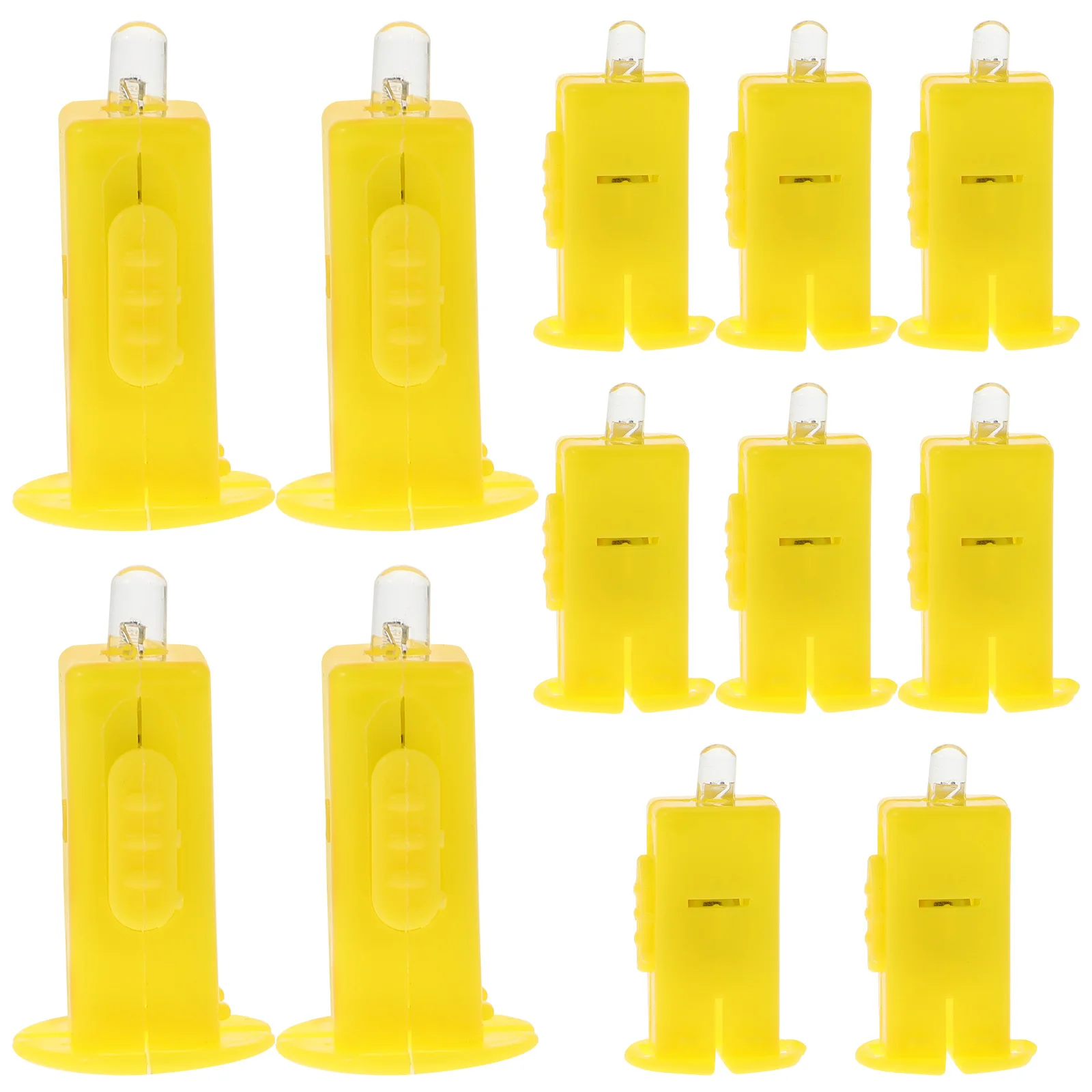 

12 светодиодных фонариков-фитилей с 3 кнопочными батарейками для 2-3 часов непрерывного освещения, для праздников, свадеб, вечеринок, электронные