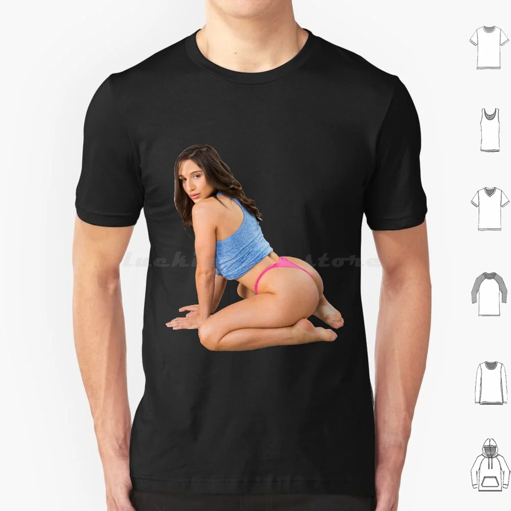 Abella Danger T Shirt Big Size 100% Cotton Abella Danger Sexy Riley Reid Mia Malkova Mia Khalifa Hot Lana Rhoades Danger Abella