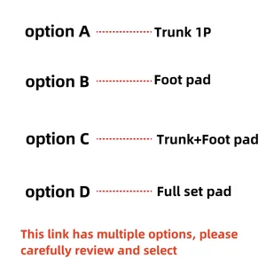 TPE 3Dカーフロアマットシボレーのシボレーシボレーボルト2022 2023 2024左手ドライブのためのカーゴライナートランクパッド 12ベストセールスカーラグ-11