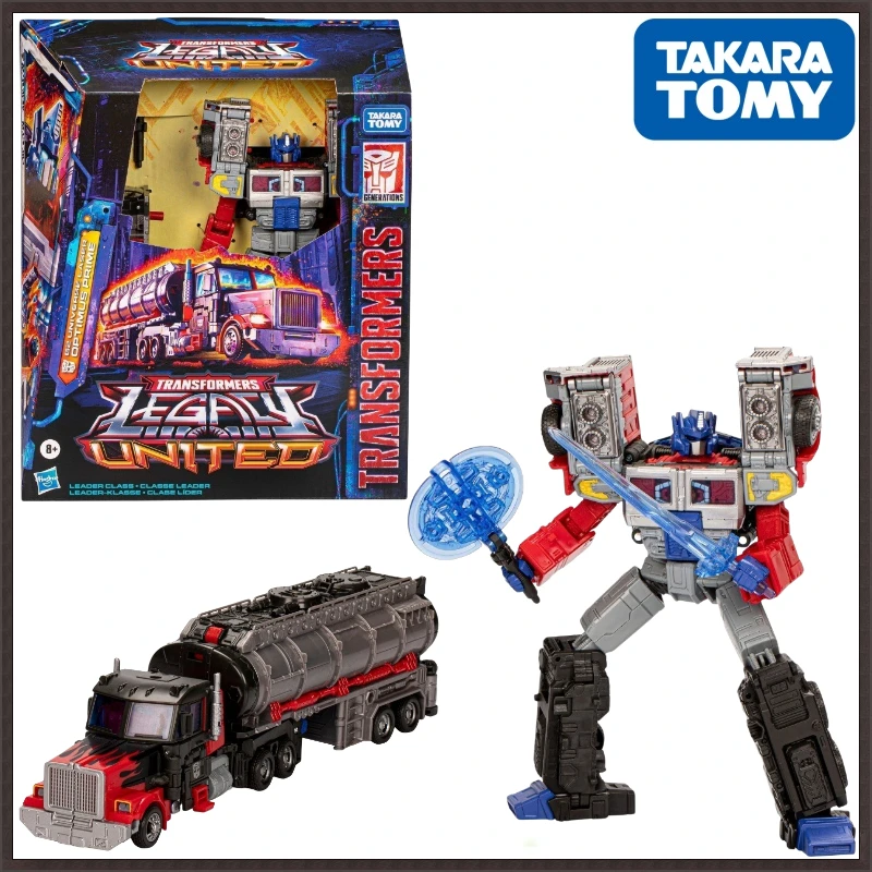 Takara Tomy Transformers G Series Legendary Alliance G2 Universe Laser Optimus Prime Figure Model Anime Action Robot Car Gift