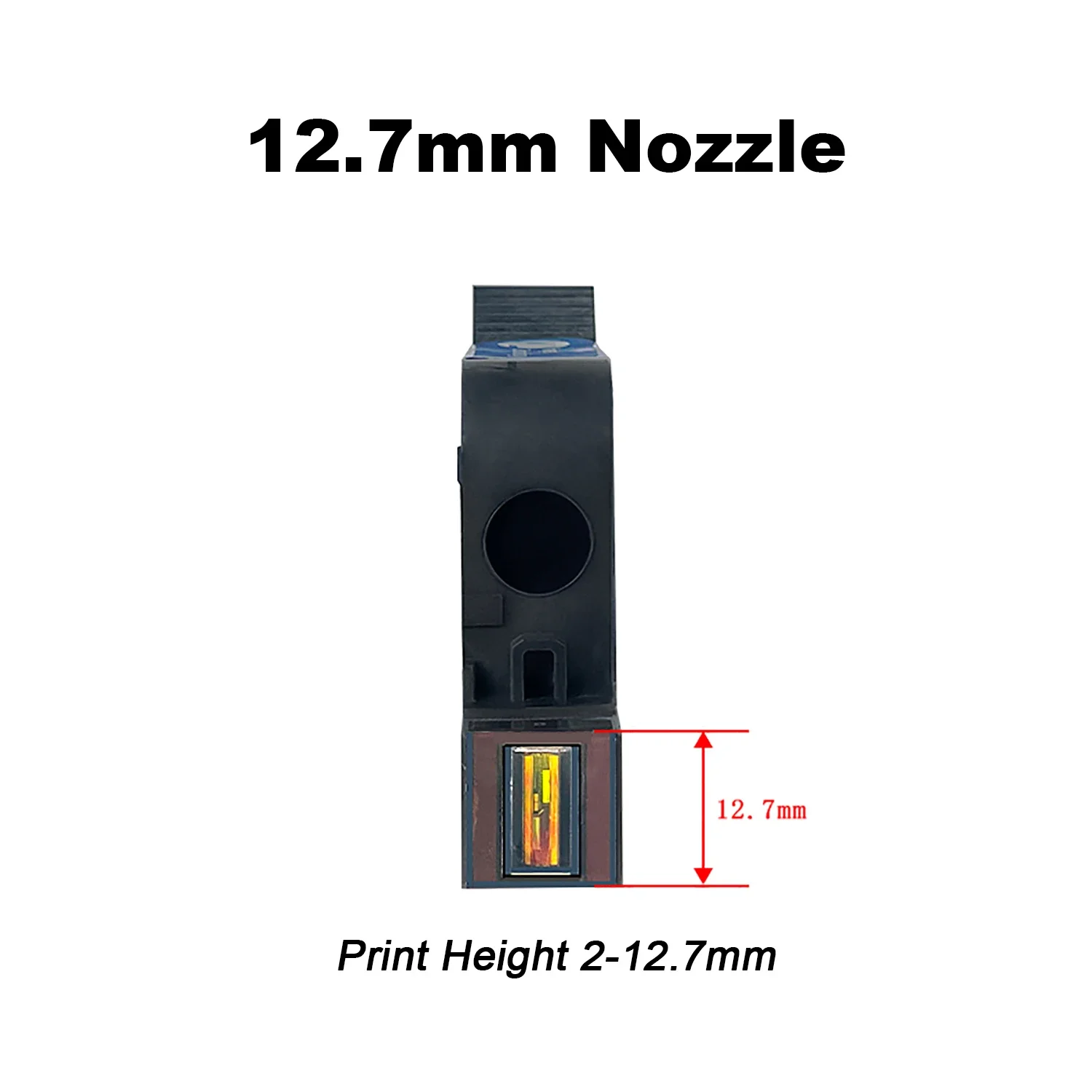 DCODE 6900 Economy stampante a getto d\'inchiostro termica portatile da 12.7mm cartuccia di inchiostro a solvente ad asciugatura rapida stampante