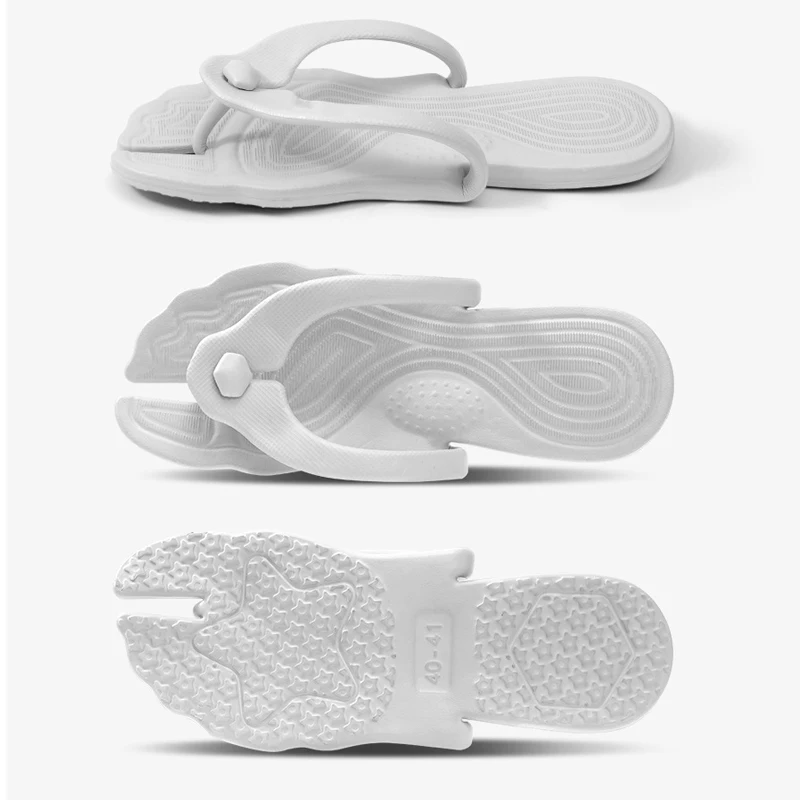 New Summer Folding Flip-Flops Business Trips Travel Portable Lightweight EVA Slippers Soft Bottom Beach Couple Slide Sandals