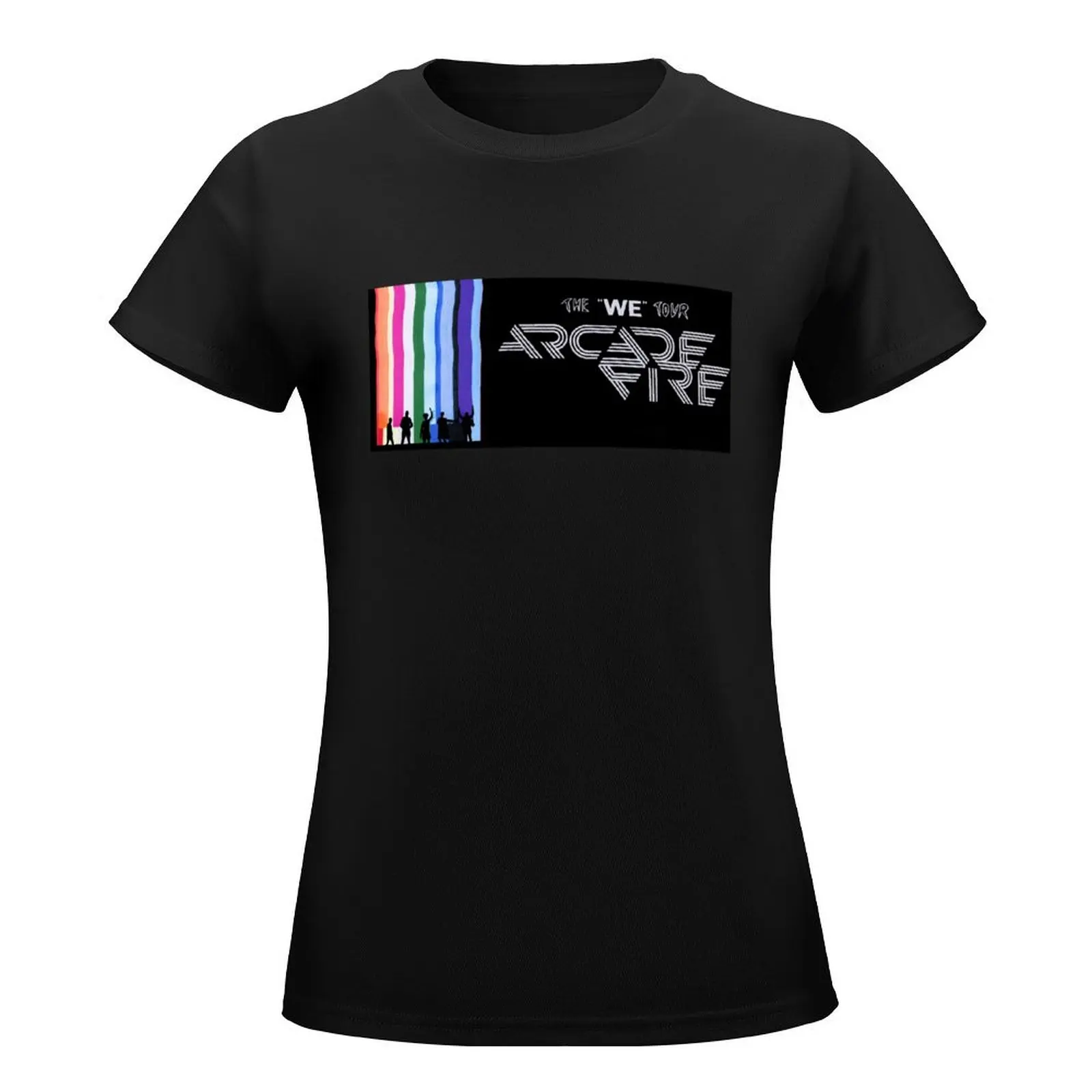 arcade - fire tour 2022 masjuna T-Shirt aesthetic clothes hippie clothes black t-shirts for Women