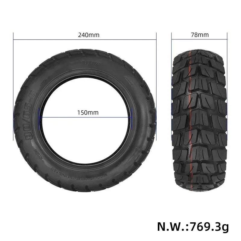 Puncture-Proof Vacuum Tubeless 10
