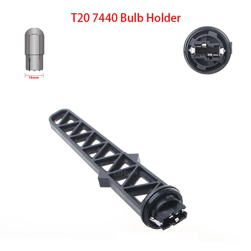 T20 7440 Bulb Holder for VW Lavida Plus Turn Signal Light Socket Car Lamp Base Replacement 1PC