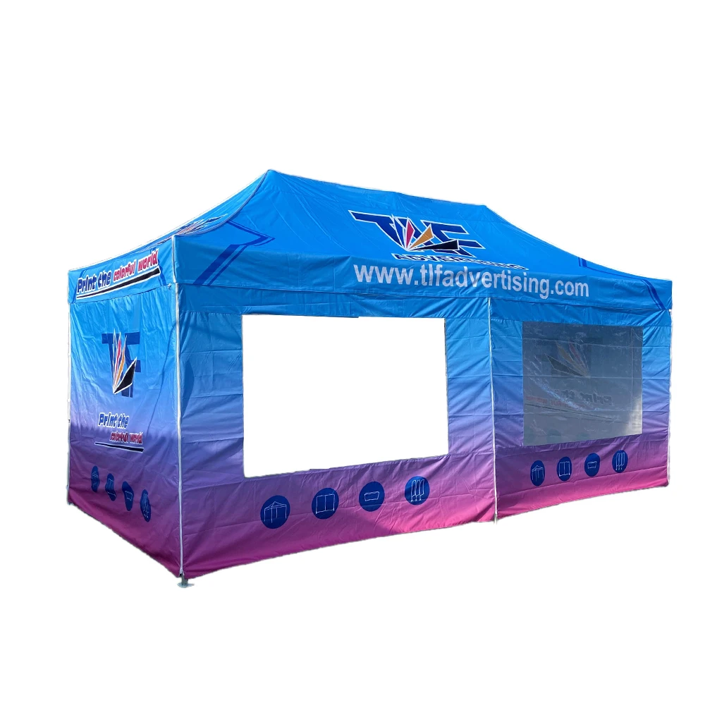 Water Proof  Fire Resistance  UV Protected Heavy Duty 3x6 Folding Tent