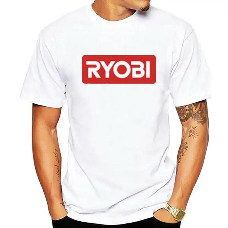 Ryobi Power Tools Black T-Shirts Tee Grey Tee Men S to 3XL